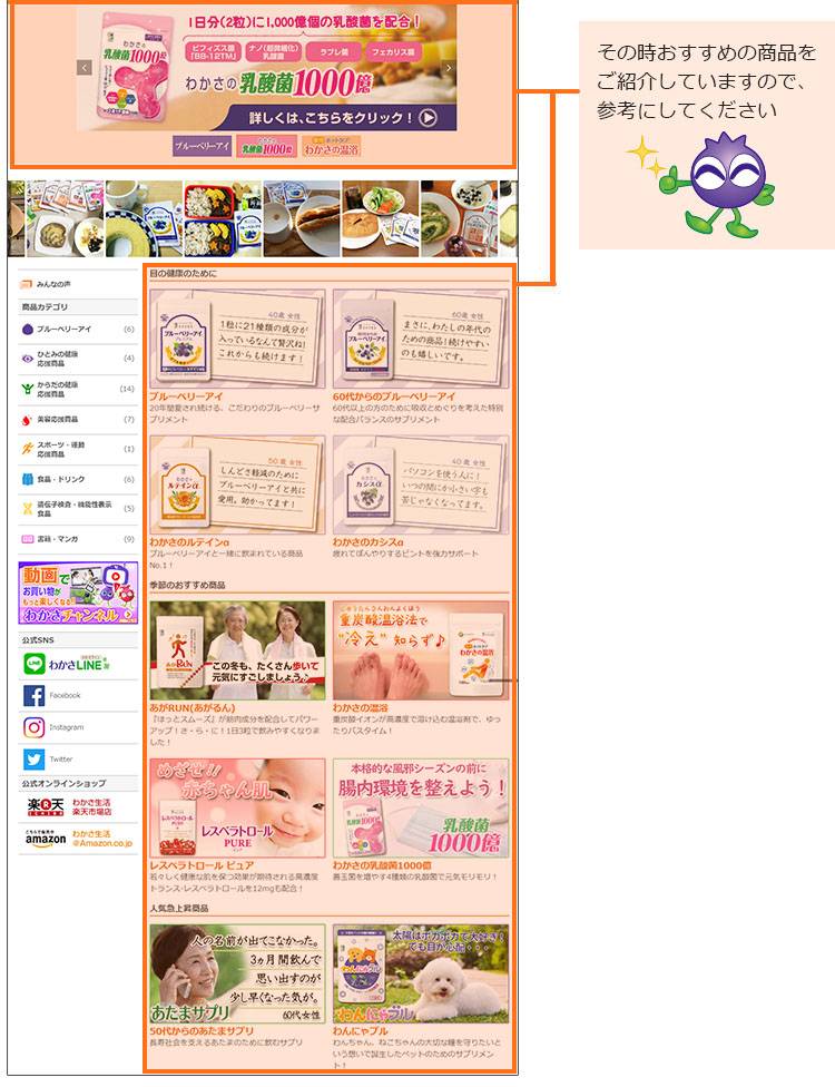 商品を見るポイント