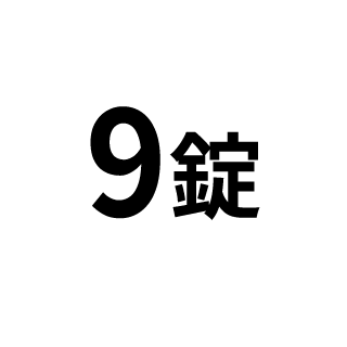 9錠
