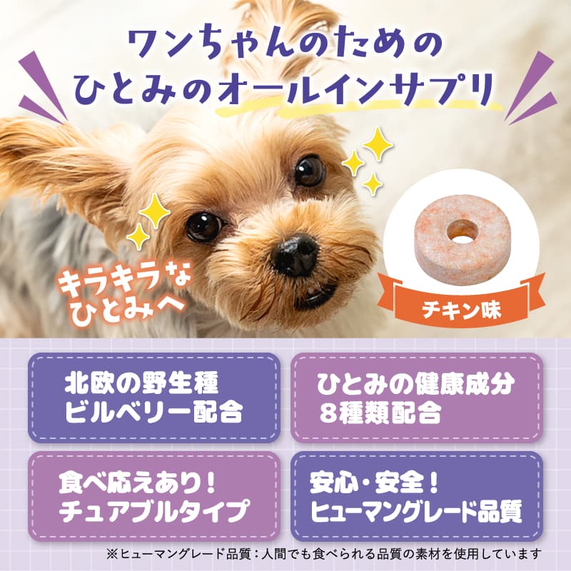 ブルーベリーアイ ワンワン 1袋