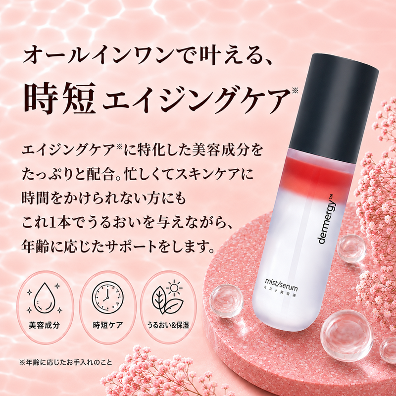 dermergyミストセラム