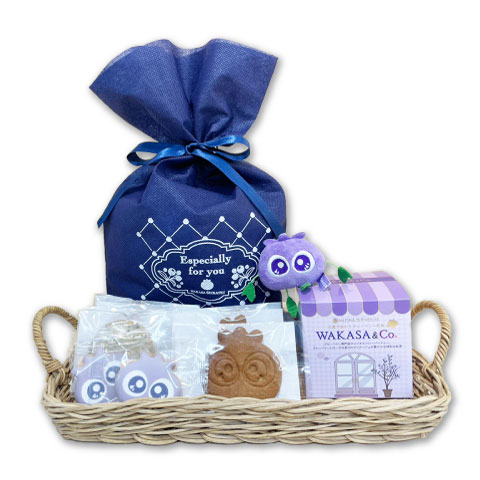 [ギフト袋入]ブルーベリー紅茶＆ブルブルくんクッキーセット