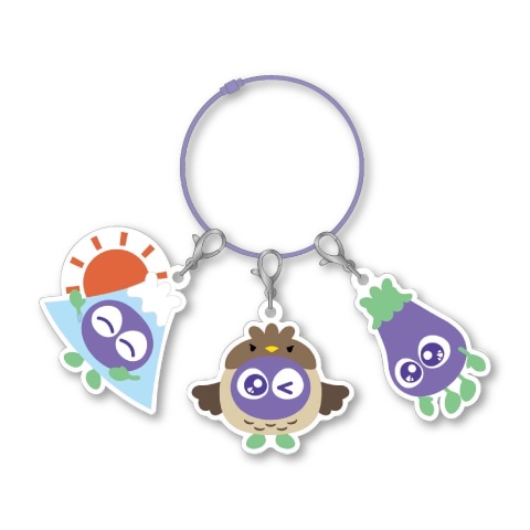 ブルブルくん初夢アクリルキーホルダー