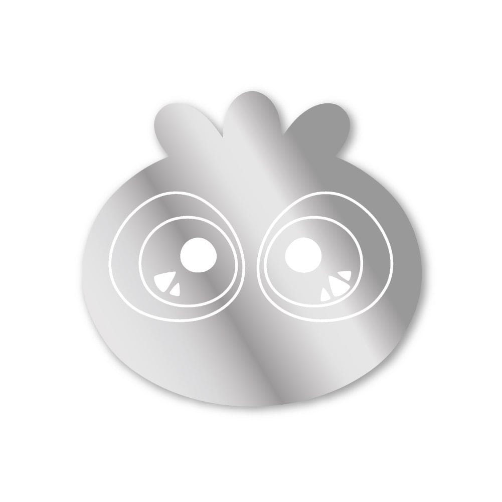 ブルブルくん ペタッとミラー(ブルブルくんフェイス)