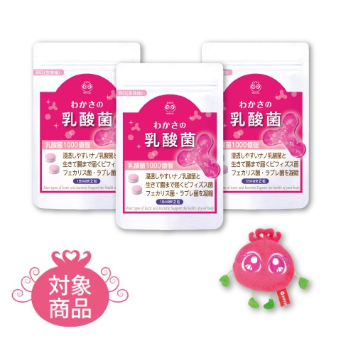 【アイアイBD】わかさの乳酸菌限定セット