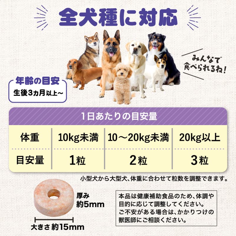 全犬種に対応