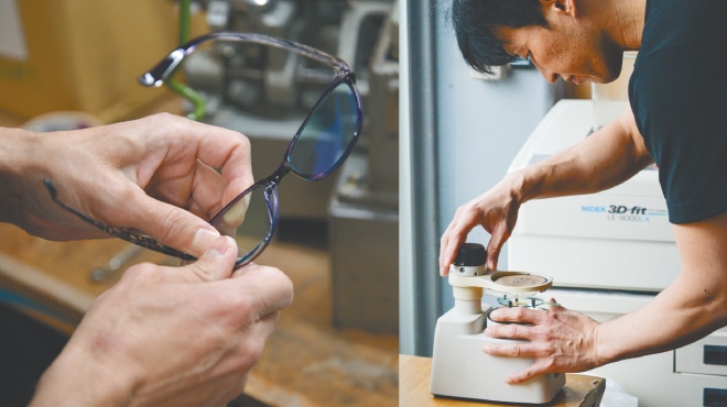 有害光線を吸収し内側からの反射も防ぐ