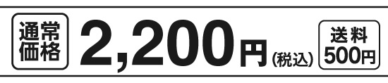 通常価格2,200円（税込）