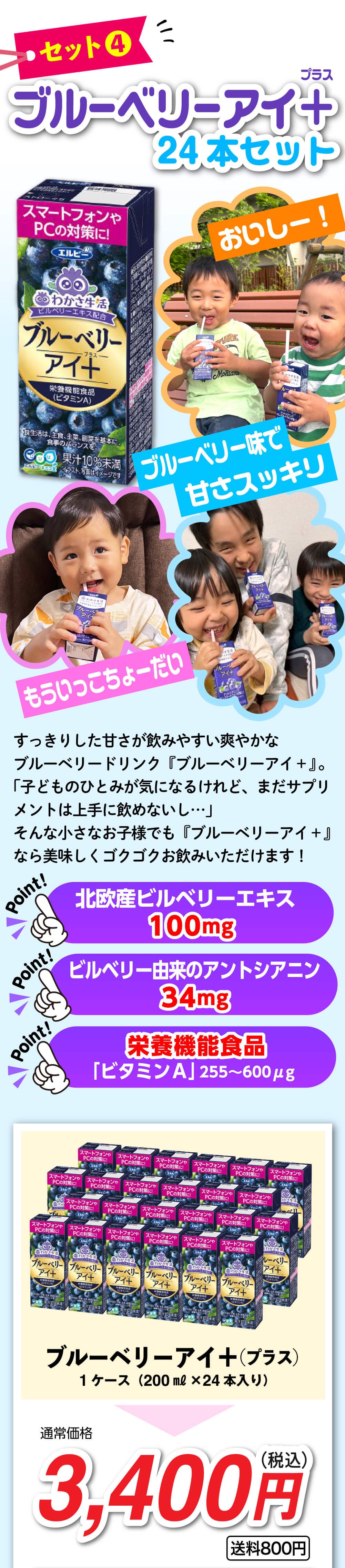 ブルーベリーアイ＋２４本セット