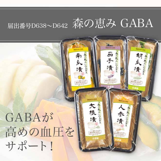 森の恵みGABA GABAが高めの血圧をサポート!