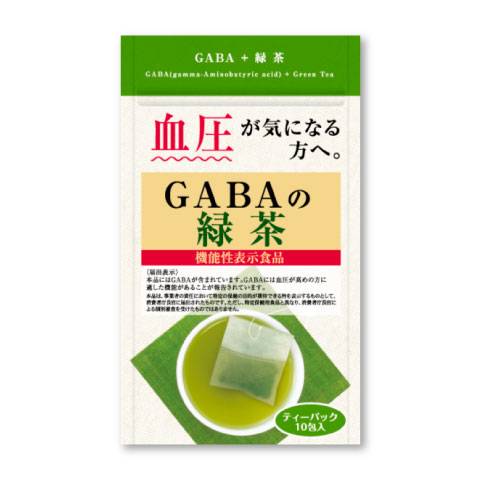 GABA(ギャバ)の緑茶のパッケージ画像