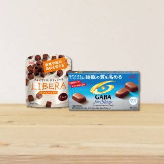 メンタルバランスチョコレート GABA for Sleep、LIBERA<ミルク>パッケージ