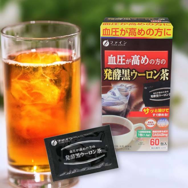 血圧が高めの方の発酵黒ウーロン茶