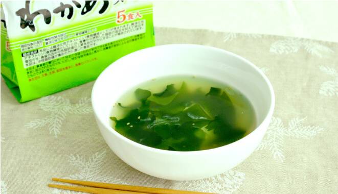 中性脂肪値が高めの方におすすめのおだやかプラス わかめスープ