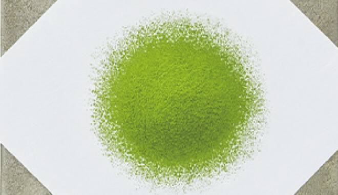 お茶の粉末画像
