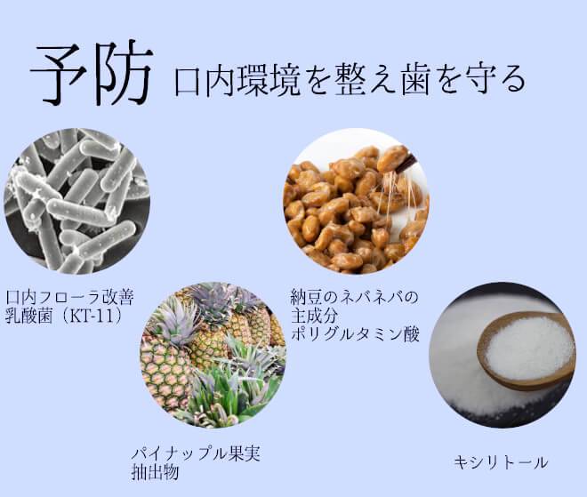 予防 口内環境を整える
